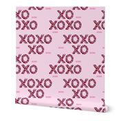 Sweet love and kisses leopard animal print xoxo text design valentines day pink girls