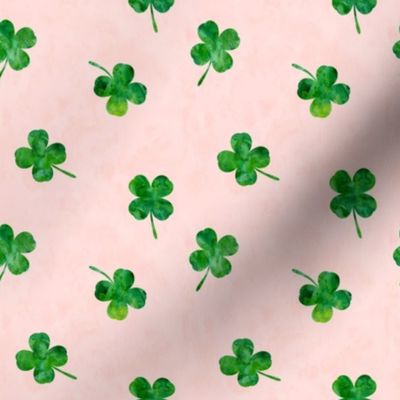 four leaf clovers - pink - LAD19BS