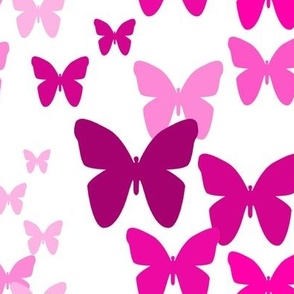 Pink Butterflies