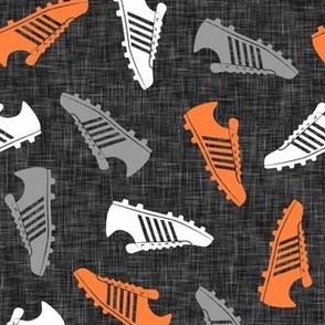 Soccer Cleats - multi on grey (orange) - sports - LAD19
