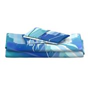 Icebergs Geometric Abstract Landscape Wall Hanging