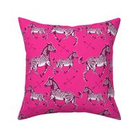 Galloping Pink Zebras 