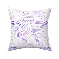 Amethyst watercolor brush strokes for modern home decor, bedding, nursery