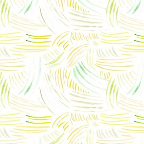 Watercolor mustard and green abstract texture