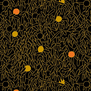 Art Noveau oranges
