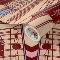 Rivoli Art Deco Stripe