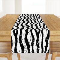 painted zebra stripe