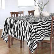 painted zebra stripe