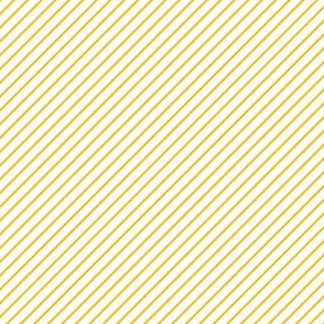 Lemon Diagonal Stripes