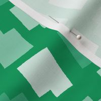 Utah State Shape Pattern Green and White