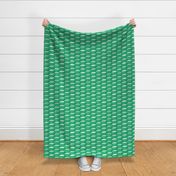 Tennessee State Shape Pattern Green and White