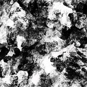 Painterly Black_White Ink