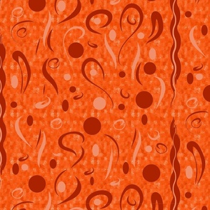 Fun and Free Pattern-orange