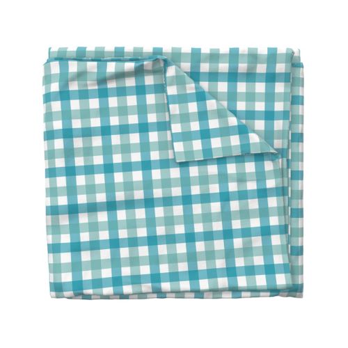 Gingham - Tropical Ocean Blues