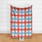 Buffalo Plaid - Summer Red and Blue