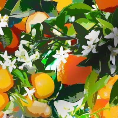 Petite Bright Citrus Garden
