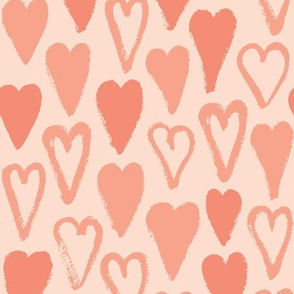 Love Note Hearts (pink)