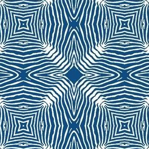 Blue  Zebra - Classic Blue and White, Pantone's Color of the Year