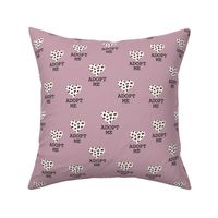 Adopt me pet love leopard cat hearts adoption dogs and cats good cause design mauve lilac