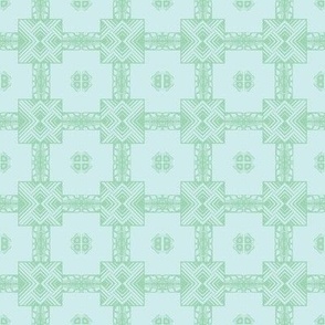 Art Deco Seafoam