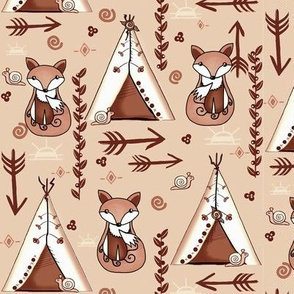 Wee little Woodlands / Boho Foxes  