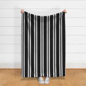 Ebony Lace Stripe-Black  (large scale)