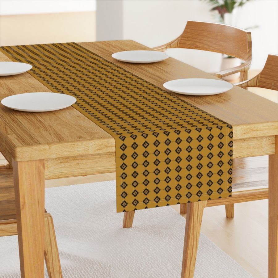 Native Geometric Mustard