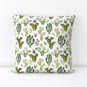 Wild West Cactus // White