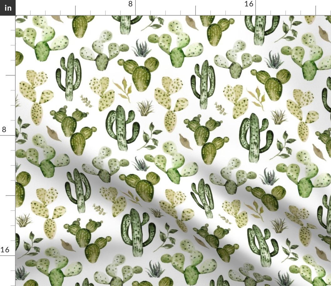 Wild West Cactus // White