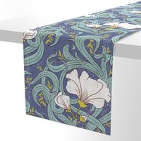 Art Nouveau Modern Floral - large scale