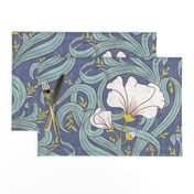 Art Nouveau Modern Floral - large scale