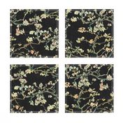 Vincent Van Gogh Almond Blossom Black