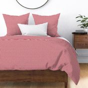 Spring plaid - Gingham Check - red - LAD20