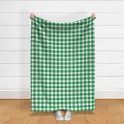 Spring plaid - green and pink - double grid - LAD20