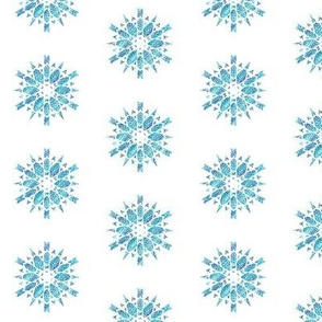 Blue Snowflakes