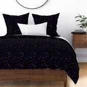 Purple scattered stars - small