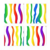 rainbow zebra stripe