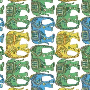 Big Elephant Multi Tea Towel