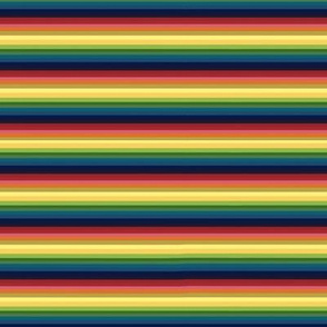Rainbow Serape Stripes