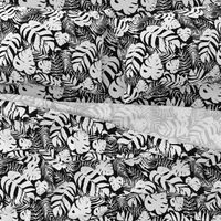 Palms Leaves - Black & White