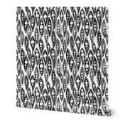 black and white pea pods | large