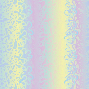 pastel rainbow tangled abstract by rysunki_malunki