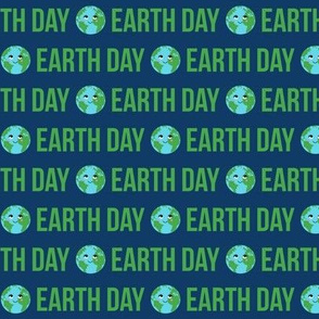 earth day fabric - climate change is real, earth fabric, earth day fabric - navy