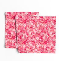 Pink Flowers |Romantic Floral|Renee Davis