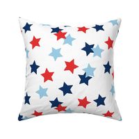Navy red stars USA american national holiday 4th of july 