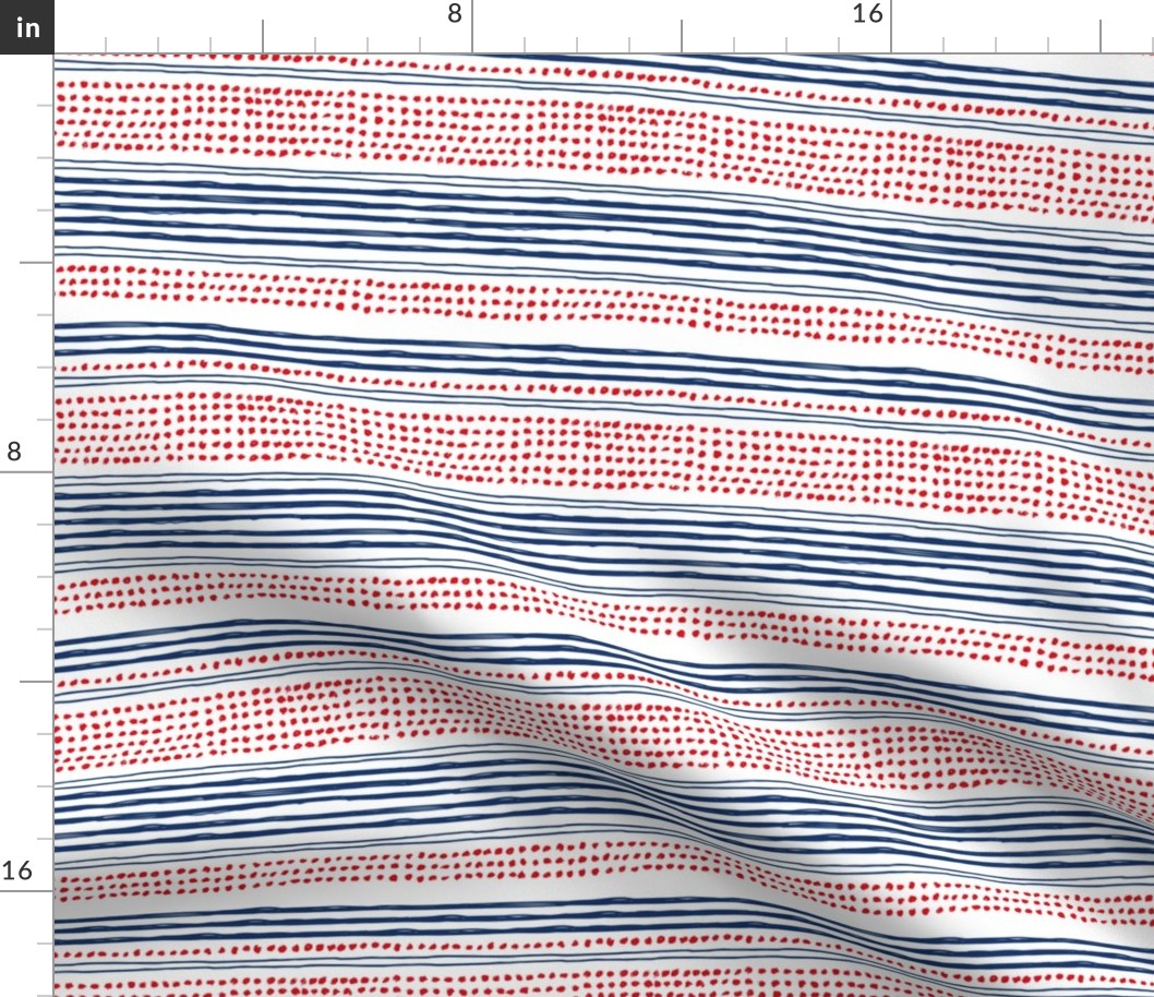 Navy red abstract mudcloth USA american national holiday 4th of july texas plaid