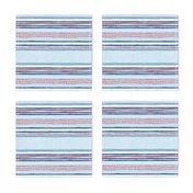 Navy red abstract mudcloth USA american national holiday 4th of july texas plaid blue