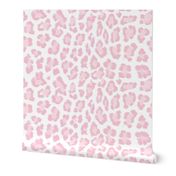 Blush leopard print pink leopard skin