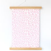 Blush leopard print pink leopard skin