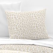 Beige natural leopard cheetah 